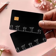 [Boomfashion] La Linea Funny Anime Pattern Credit Card Sticker Used For EBT, Transportation, Keys, C
