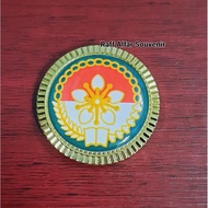 Dharma Pin Wanita - Dharma brooch Wanita diameter 3 cm