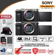 Sony Alpha A7C Sony A7C Sony A 7C Sony A7 C Body Only Original Resmi