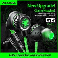 PLEXTONE G15 3.5mm Wired Earphone Stereo Gaming Headset with Mic for Phone PC