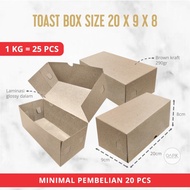 TOAST BOX TOAST BOX/ TOAST BOX 20 x 9 x 8 TOAST CONTAINER TOAST BOX/