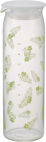 HARIO（哈利歐）復古系列耐熱玻璃冷水壺 馬斯喀特綠 1000ml FPR-10-MS