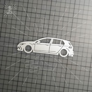 Customizable Personality Golf 8 GTI High 8R MK8 Car Sticker Decal by Shu Fish Suitable for All Cars