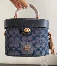 COACH Kay 20 Classic Monogram Chambray, Small Size