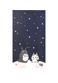 📦現貨《日本直送》龍貓門簾「雪だるま」【日本製🇯🇵】