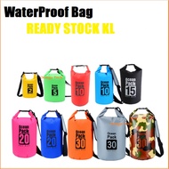 Ocean Pack Waterproof Dry Bag 2L/5L/10L/15L/20L/30L Strap Fishing Outdoor Backpack Swim Camping Beg