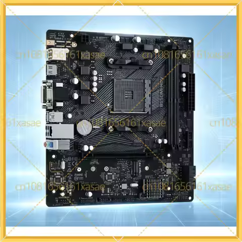 New for ASRock B550M-HDV AM4 mATX Motherboard B550 4รDDR4 PCIe4.0 M.2 HDMI Support Ryzen 5800X3D