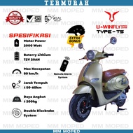 SUPER PROMO!!! Sepeda Listrik E-Bike UWINFLY T5 - Bonus HELM