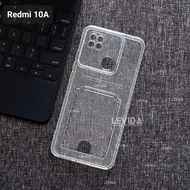 Redmi 10 Redmi 10A Redmi 10C Case Slot Kartu / Card Case Bening Redmi 10 Redmi 10A Redmi 10C