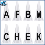 Bucwxa Horse Show Cones Dressage Training Cones Stackable Dressage Cones Set with Letters for Equest
