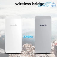 Tenda O1 300เมตรสะพานไร้สายกลางแจ้ง Point To Point ส่งสัญญาณ