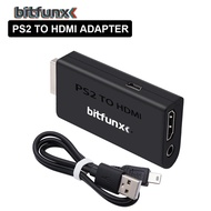 BitFunx HDMI Audio And Video Adapter For PS2 To HDMI-Compatible Converter For PS2 Game Console 480i/
