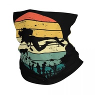 Custom Scuba Diving Dive Diver Winter Headband Neck Warmer Women Men Ski Running Tube Scarf Face Ban
