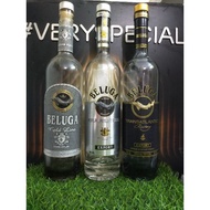 Beluga foreign wine bottle Made in Russia 99% new (Empty bottle)
