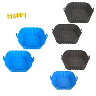 Air Fryer Silicone Pot, 8.5Inch Reusable Air Fryer Liners Square Air Fryer Accessories, Silicone