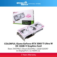 COLORFUL iGame GeForce RTX 5060 Ti Ultra W OC 16GB-V Graphics Card