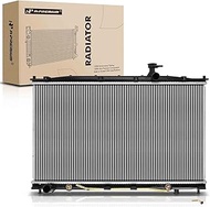 A-Premium Engine Coolant Radiator Assembly with Transmission Oil Cooler Compatible with Hyundai Sant