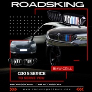 BMW G30 5 SERIES 2017-2018 FRONT BUMPER GRILL  GLOSSY BLACK