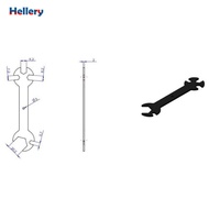 [Hellery] Tool For 3D Printer Parts 5 In 1 Key Living Room From 5.7 Mm To 20.2 Mm Black