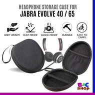 Jabra Evolve 40 / Evolve 65 Compatible Headphone Protective EVA Case Portable Travel Storage Bag Pou