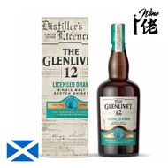 格蘭利威 - Glenlivet 12 Year Old Licensed Dram Limited Edition Single Malt Whisky - Taiwan Version - 48%