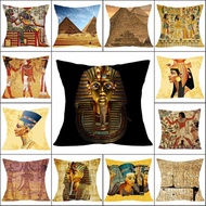 Home Trend Ancient Egyptian Pharaohs Throw Pillow Sofa Car Cushion Cover Living Room Bedroom Decor P