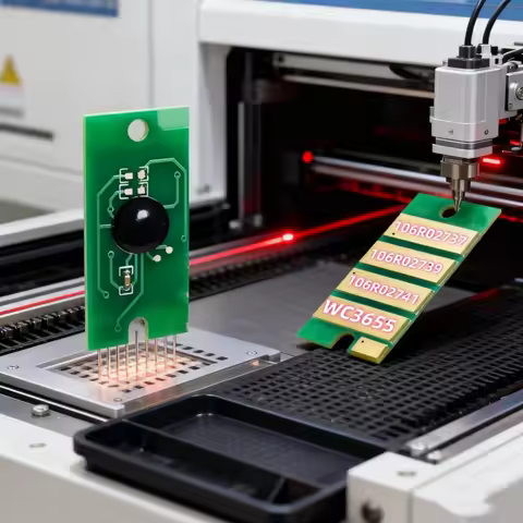 5PCS 106R02737 106R02739 106R02741 Toner Cartridge Chip For Xerox WorkCentre 3655 Cartridge Printer 