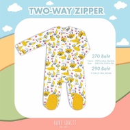 (Nov2023) Babylovett Basic - Two-Way Zipper ชุดนอนคลุมเท้า