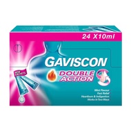 Gaviscon Double Action Liquid Sachets 10ml (5's / 24's)