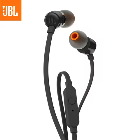 JBL TUNE 110 Authentic Authorized Wired Headphones 3.5mm interface Stereo Music Deep Bass earbuds wi