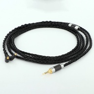 New Preffair 3.5Mm 2.5Mm XLR 4.4Mm 8 Core Silver Plated OCC Earphone Cable For Etymotic ER4 XR SR ER
