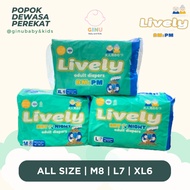 Lively Day &amp; Night adult diapers/adult Adhesive diapers M8 L7 XL6 - adult diapers