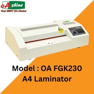 OA Shine Laminating Machine / A4 Laminating Machine / A4 Laminator / A4 Pouch Lamination / OA Shine 