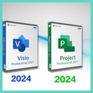 Microsoft Visio 2024 project 2024 & visio 21 project 21