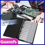guansfs-my 0201 0R-10M SMD Resistor Kit  170 Values X 50pcs Each 1% Accuracy Sample Book Assortment 
