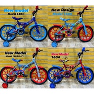 BASIKAL BUDAK / Basikal Size 16 inch / Basikal Kanak Kanak / Basikal Umur 4-6 tahun / Bicycle Kids / Basikal Model 1604