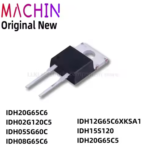 1pcs IDH20G65C6 IDH02G120C5 IDH05SG60C IDH08G65C6 IDH12G65C6XKSA1 IDH15S120 IDH20G65C5 TO220-2 MOS F