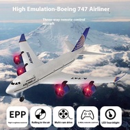 [NEW] Pesawat Rc Baharu Boeing 747 Buih Sayap Tetap Pesawat Kawalan Jauh A380 Model Pesawat Glider 3