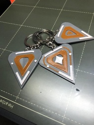 Valorant Bronze rank set keyring / Gantungan Kunci