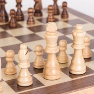 Wooden Folding Magnetic Chess Set First foreign trade order for children's outdoor leisure chess set