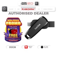 SANDISK Phone Drive Dual Drive USB Type-C OTG 4 COLORS BK/ORANGE/PURPLE/YELLOW [SDDDC6] (512GB)