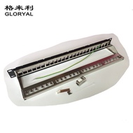 Engineering Style FTP Super Seven Type Wiring Rack 24-Port Shielded Type Wiring Rack Cat.7 Network r