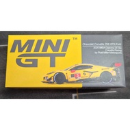 Diecast Model Car Mini Gt Chevrolet Corvette Z06 Gt3.R #3 Box
