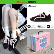 Genuine Cat&Sofa Emoji Pink Black Bow CS25001 Shoes - Men's Shoes, Women's Shoes Y2K Cat Sofa Sports