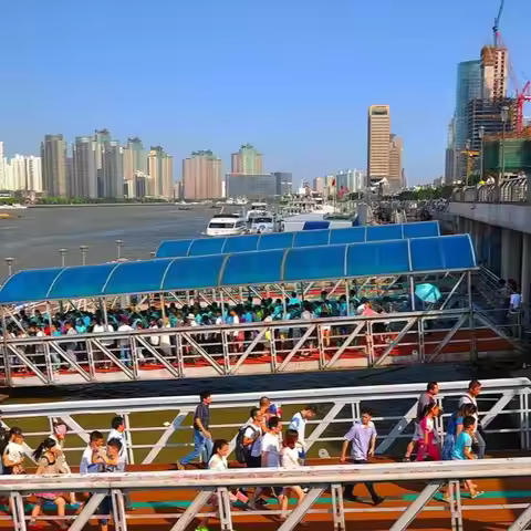 [Shiliupu Wharf Huangpu River Cruise - Night Cruise Ticket]