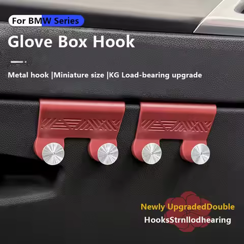 Vehicle-mounted hook glove compartment storage hook For BMW 3 4 5 6 series i3 i5 X1 X3 X4 X5 X6 X7 2