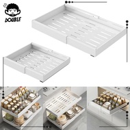 [ Pull Out Cabinet Organizer, Expandable Drawer Organizer, Pot and Pan Organizer for under Cabinet, Pantry Kitchen Organizer