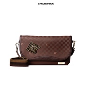 แถมดันทรง+ถุงผ้า+พวงกุญแจ กระเป๋า Hobs สะพายข้าง Monogram Series 2025 12Monkey 12นิ้ว