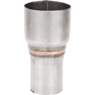 Reducer Adapter, 304 Stainless Steel 63mm/2.5in to 45mm/1.75in Exhaust Reducer Connector Pipe Standa
