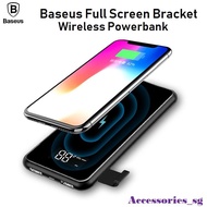 Baseus LCD 8000mAh QI Wireless Charger 2A Dual USB PowerBank